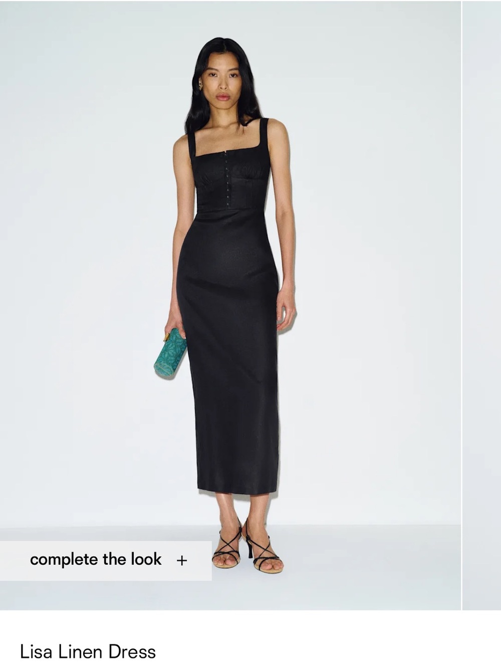 Reformation Lisa Linen Dress